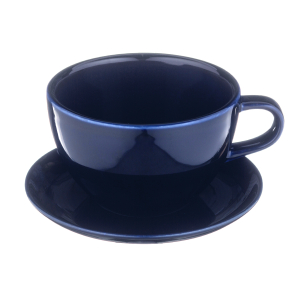 Кофейная пара RISE 320 мл кобальтово-синяя